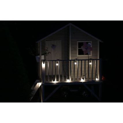 CONJUNTO 2x Lâmpada LED PARTY E27/0,5W/36V branca