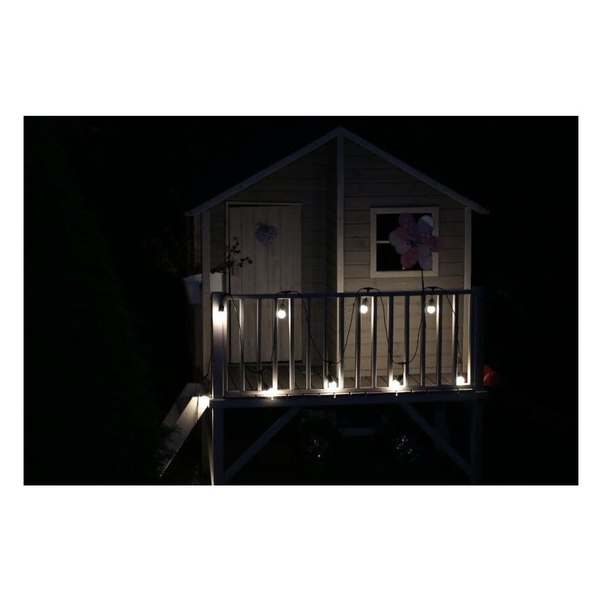 CONJUNTO 2x Lâmpada LED PARTY E27/0,5W/36V branca