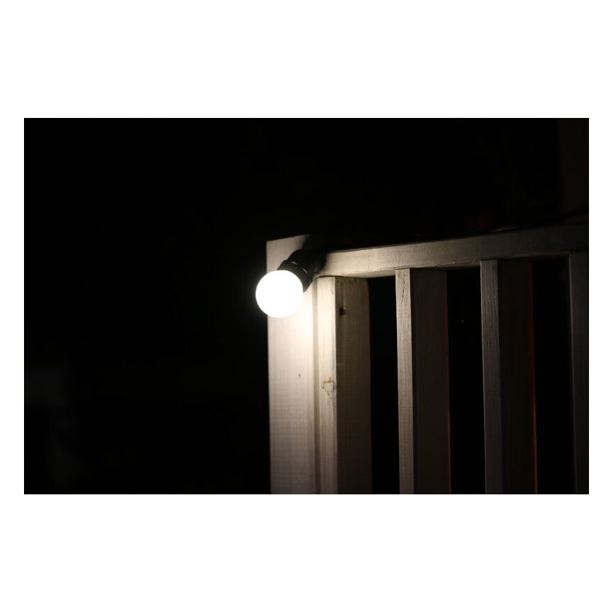 CONJUNTO 2x Lâmpada LED PARTY E27/0,5W/36V branca