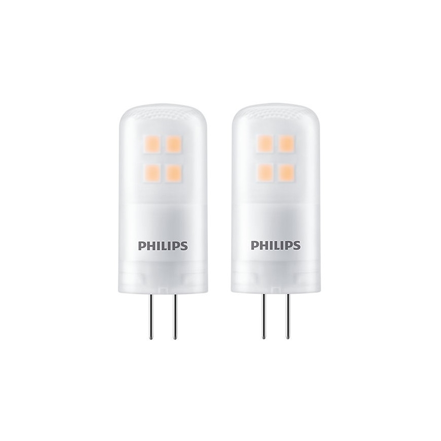 CONJUNTO 2x Lâmpada LED Philips G4/2,7W/12V 2700K
