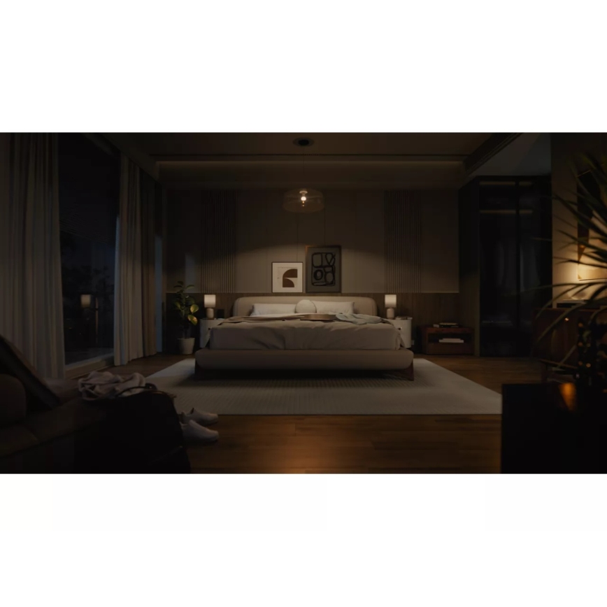 Pack de 2 lâmpadas LED reguláveis Philips Hue WHITE AMBIANCE E27/8,1W/230V 1000-20000K