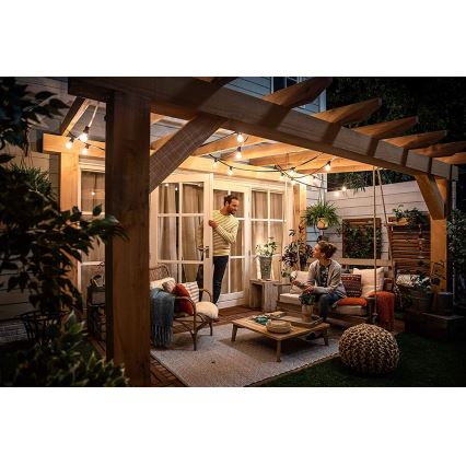 CONJUNTO 2x Lâmpada LED VINTAGE Philips E14/4,3W/230V 2700K