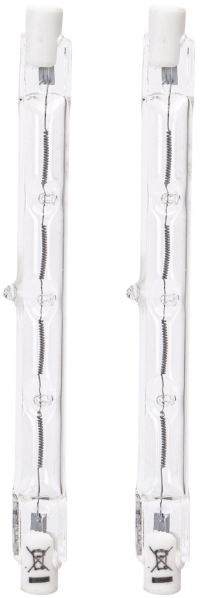 CONJUNTO 2x Lâmpadas industriais J118 R7s/120W/230V 2900K - Aigostar