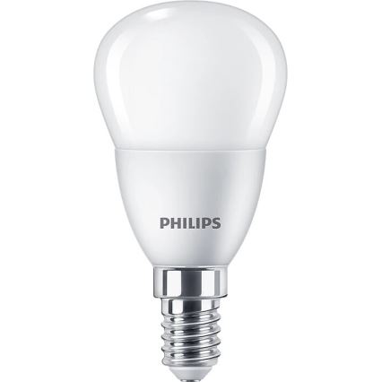 CONJUNTO 2x Lâmpadas LED Philips P45 E14/5W/230V 4000K