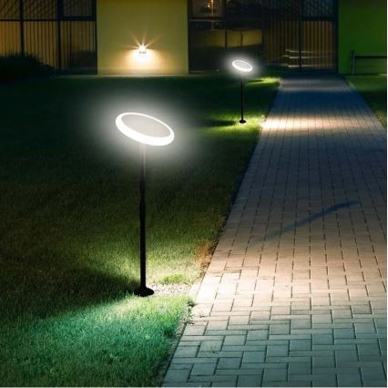 CONJUNTO 2x Lâmpada solar LED ajustável GARDEN LED/3W/5V 42-80 cm 4000K IP65 1000 mAh
