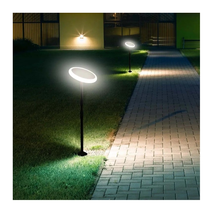 CONJUNTO 2x Lâmpada solar LED ajustável GARDEN LED/3W/5V 42-80 cm 4000K IP65 1000 mAh