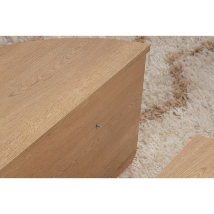 CONJUNTO 2x Mesa de centro ORION carvalho