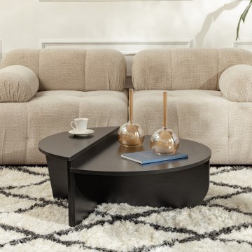 CONJUNTO 2x Mesa de centro ORION preta