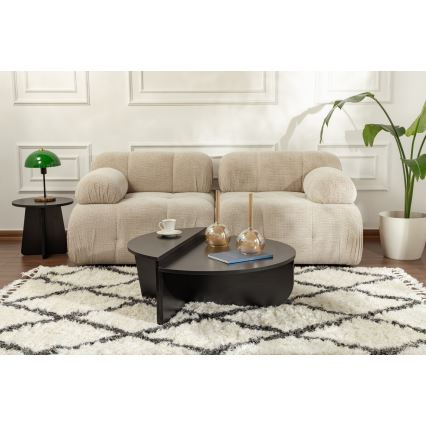 CONJUNTO 2x Mesa de centro ORION preta