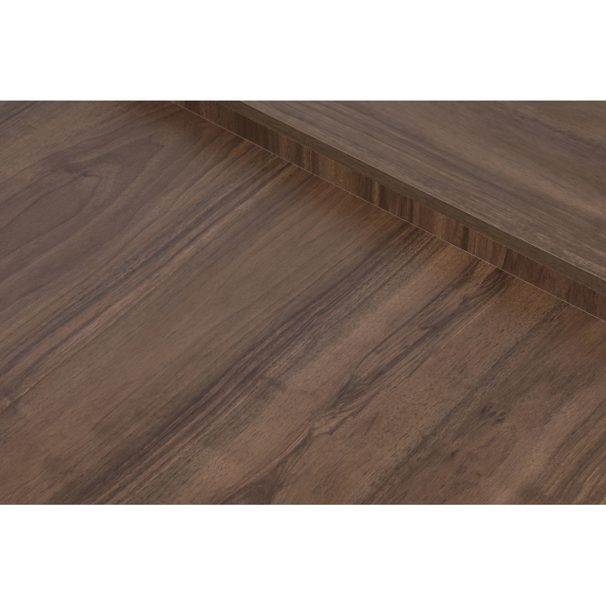 CONJUNTO 2x Mesa de centro PODIUM castanho