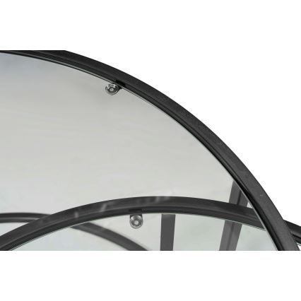 CONJUNTO 2x Mesa de centro TOKYO diâmetro 60/80 cm preto