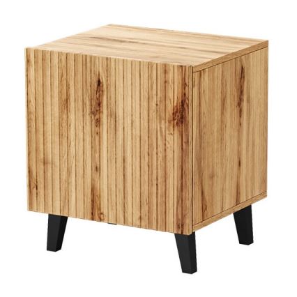 CONJUNTO 2x Mesas de cabeceira VAMOS 52x45 cm castanho