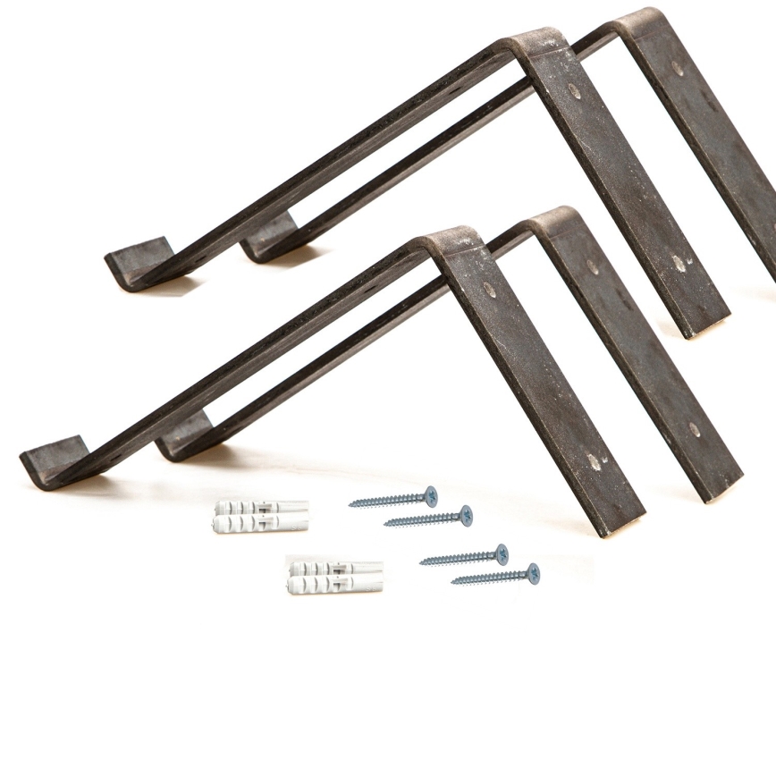 CONJUNTO 2x Prateleira de parede abeto