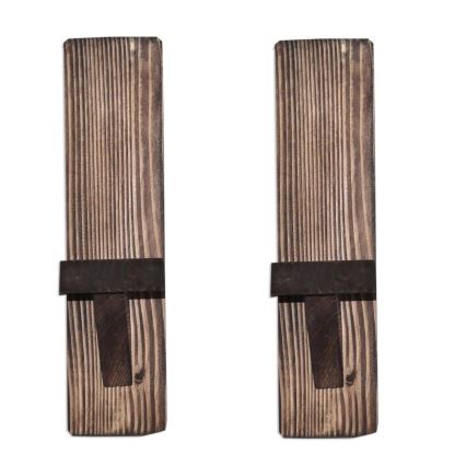 CONJUNTO 2x Prateleira de parede RAF abeto