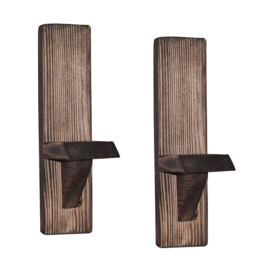 CONJUNTO 2x Prateleira de parede RAF abeto