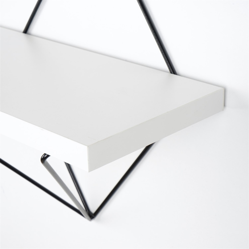 CONJUNTO 2x Prateleiras de parede 14x30 cm branco