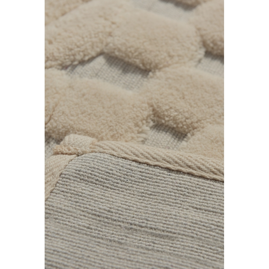 CONJUNTO 2x Tapete de Banheiro BAMBI 60/100 cm bege