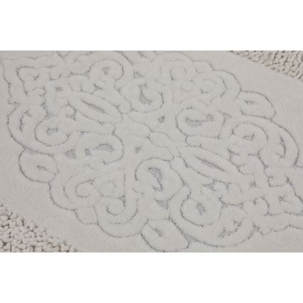 CONJUNTO 2x Tapete de Banheiro PIANTE 60/100 cm branco