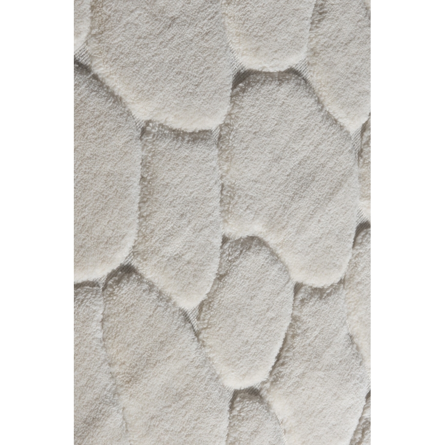 CONJUNTO 2x Tapetes para casa de banho LINO 60/100 cm bege