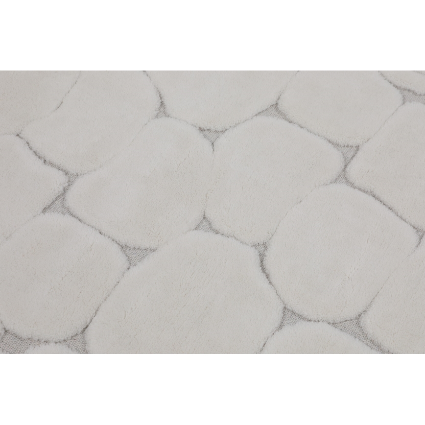 CONJUNTO 2x Tapetes para casa de banho LINO 60/100 cm bege