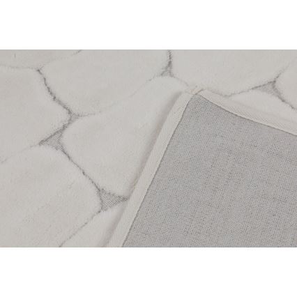 CONJUNTO 2x Tapetes para casa de banho LINO 60/100 cm bege