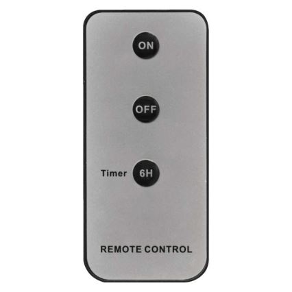 CONJUNTO 3x Decorações de Natal LED 3xLED/3x3AAA + controlo remoto