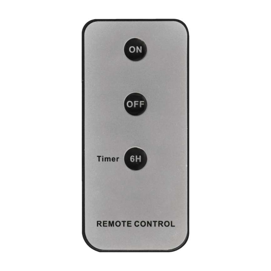 CONJUNTO 3x Decorações de Natal LED 3xLED/3x3AAA + controlo remoto