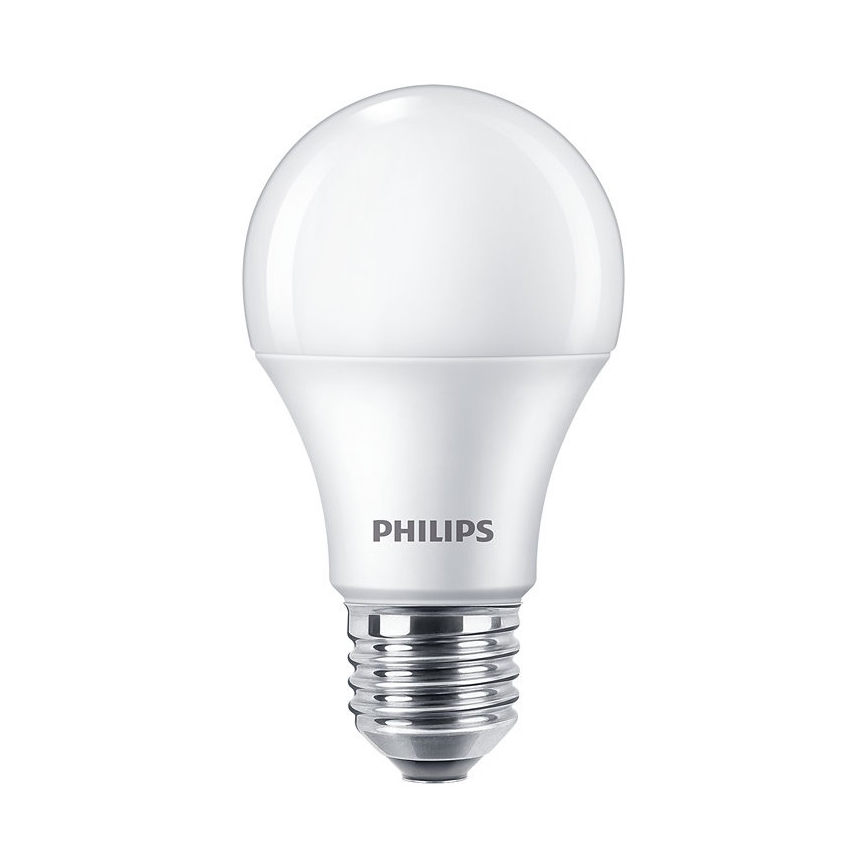 CONJUNTO 3x Lâmpada LED Philips A60 E27/10W/230V 2700K