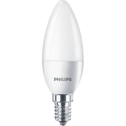 CONJUNTO 3x Lâmpada LED Philips B35 E14/4W/230V 2700K