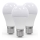 CONJUNTO 3x Lâmpadas LED E27/12W/230V 2800K