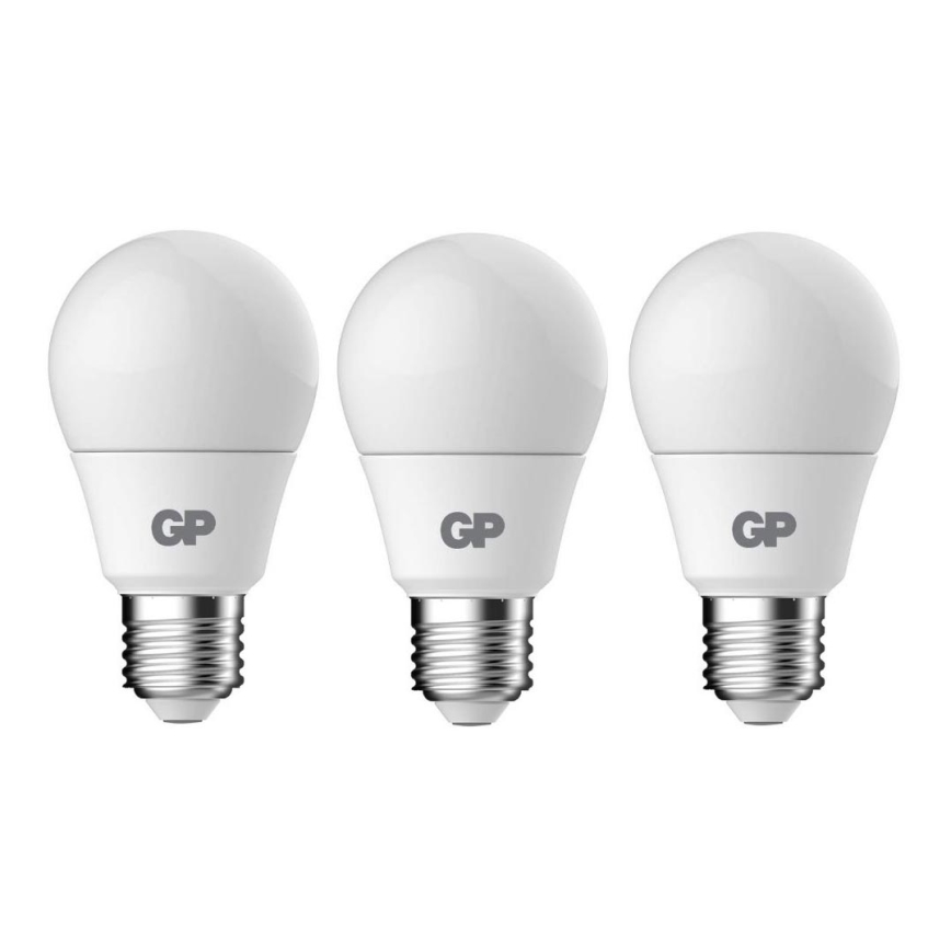 CONJUNTO 3x Lâmpadas LED E27/2,9W/230V 2700K - GP