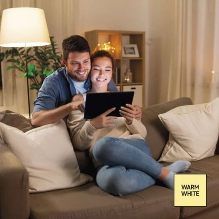 CONJUNTO 3x Lâmpadas LED FILAMENT A60 E27/3,8W/230V 2700K Classe energética A