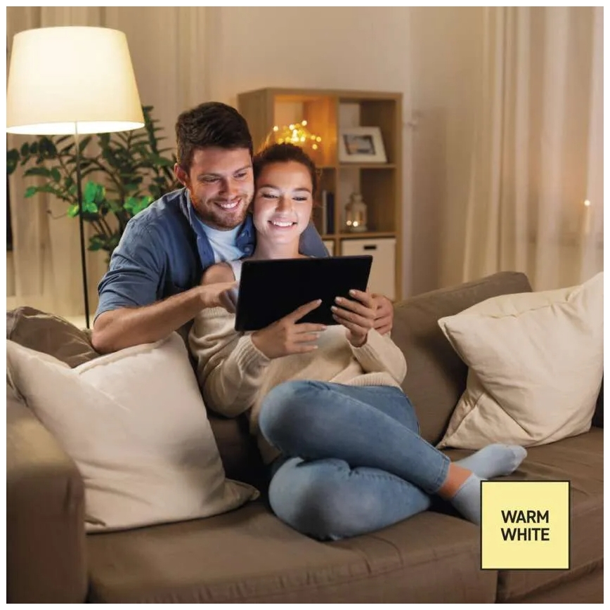 CONJUNTO 3x Lâmpadas LED FILAMENT A60 E27/5W/230V 2700K Classe energética A