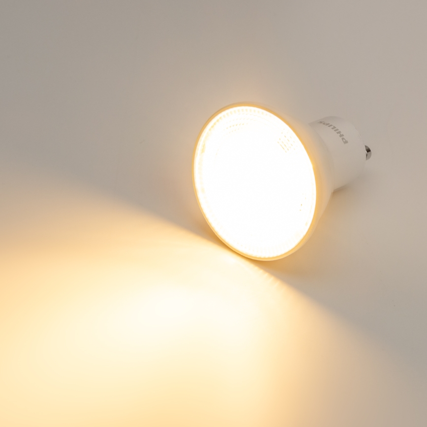 CONJUNTO 3x Lâmpadas LED Philips GU10/4,7W/230V 2700K