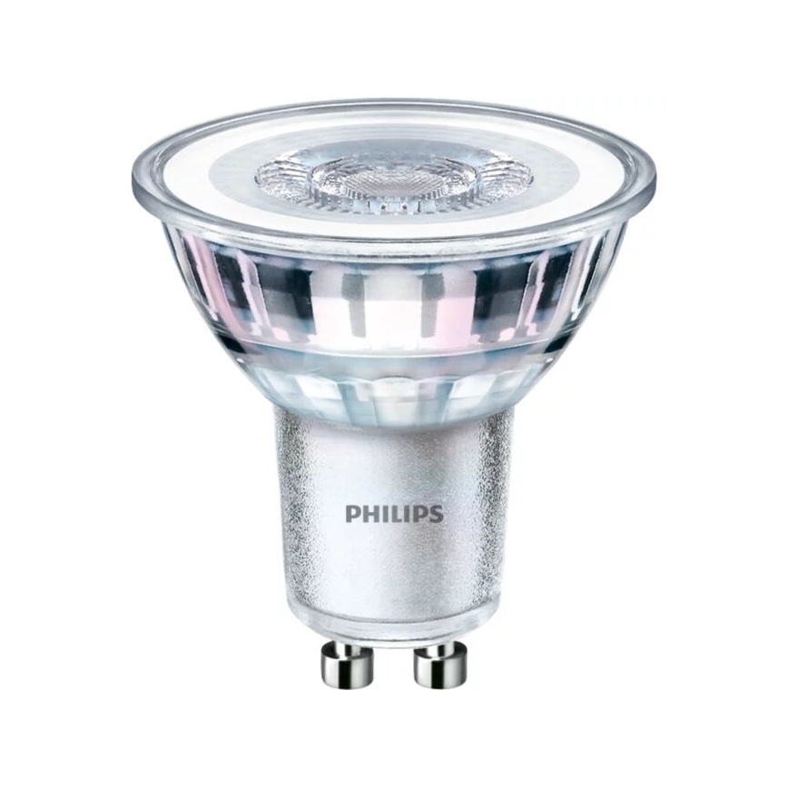 CONJUNTO 3x Lâmpadas LED Philips PAR16 GU10/4,6W/230V 4000K