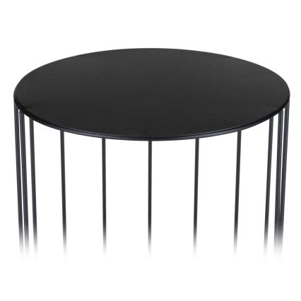 CONJUNTO 3x Suporte para plantas LOFT preto