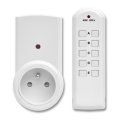 CONJUNTO 3x Tomada telecomandada + controlo remoto