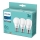 CONJUNTO 3xLâmpada LED Philips A60 E27/8W/230V 4000K