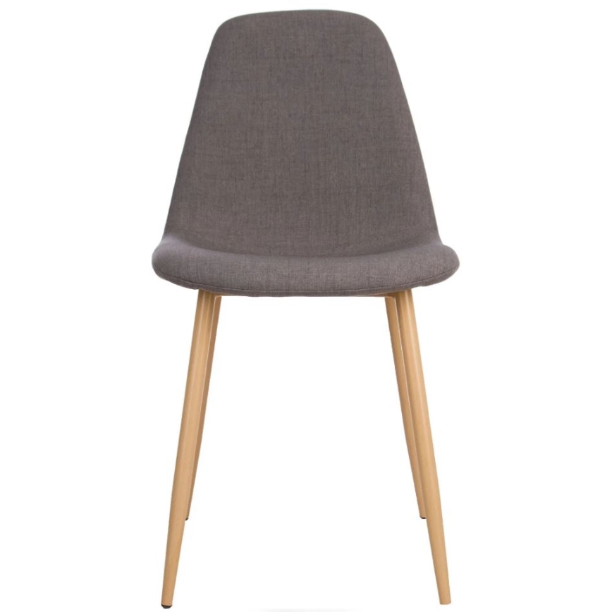 CONJUNTO 4x Cadeira de refeição ROKA cinzento escuro