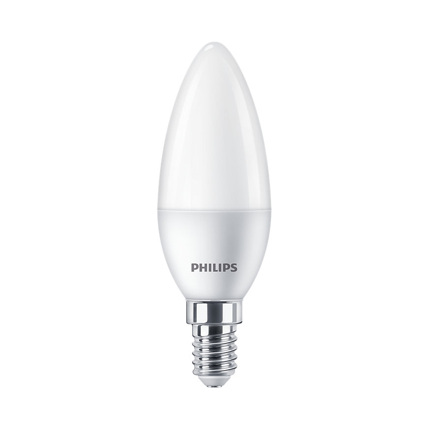 CONJUNTO 4x Lâmpada LED Philips B35 E14/5W/230V 2700K