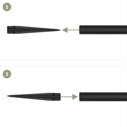 CONJUNTO 4x Lâmpada Solar LED 4xLED/3,6V 1xAAA IP44 100 mAh