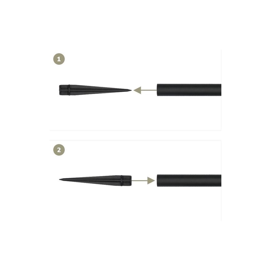 CONJUNTO 4x Lâmpada Solar LED 4xLED/3,6V 1xAAA IP44 100 mAh