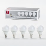 CONJUNTO 5x Lâmpadas LED P45 E14/5,5W/230V 2700K - Paulmann 28783