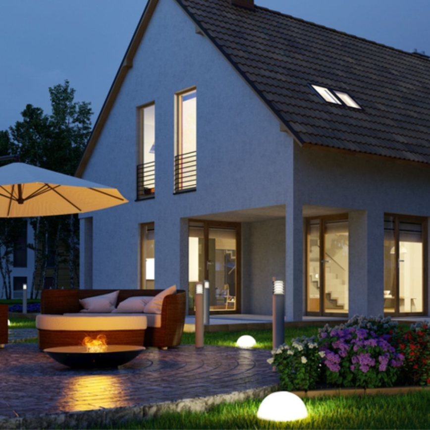 CONJUNTO 5x Luzes solares LED LED/3,2V 600 mAh multicolor