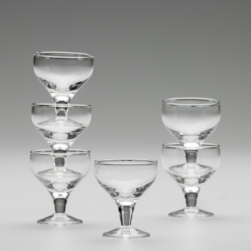 Conjunto 6x copo de licor transparente