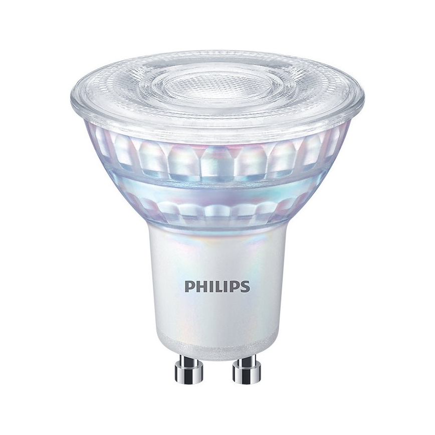 CONJUNTO 6x Lâmpada LED com regulação Philips Warm Glow GU10/3,8W/230V 2200-2700K CRI 90