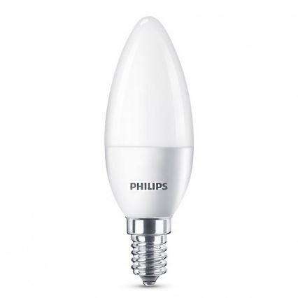 CONJUNTO 6x Lâmpada LED Philips E14/5,5W/230V 2700K