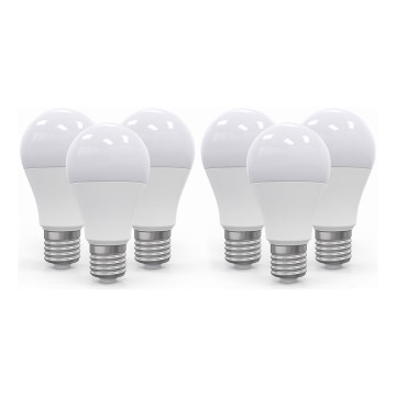 CONJUNTO 6x Lâmpadas LED E27/10W/230V 2800K