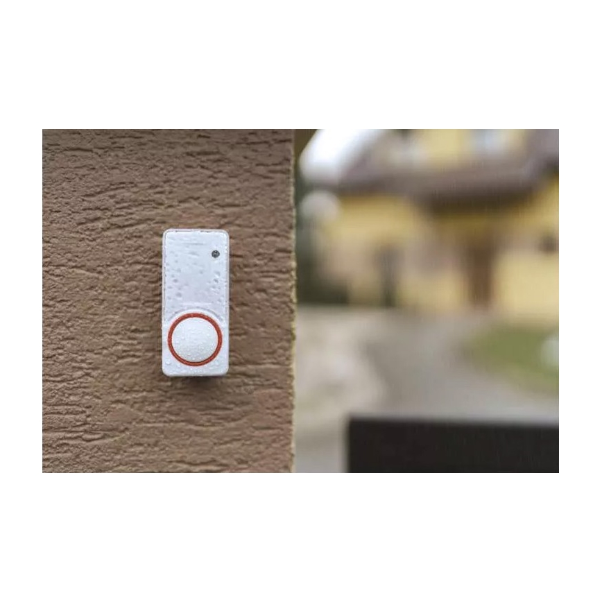 CONJUNTO Campainha sem fios de tomada + 2x botão 230V IP44