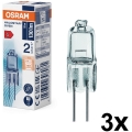 Conjunto com 3 lâmpadas para forno HALOSTAR G4/10W/12V 2700K - Osram